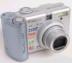 �������� ���������� Canon PowerShot A60